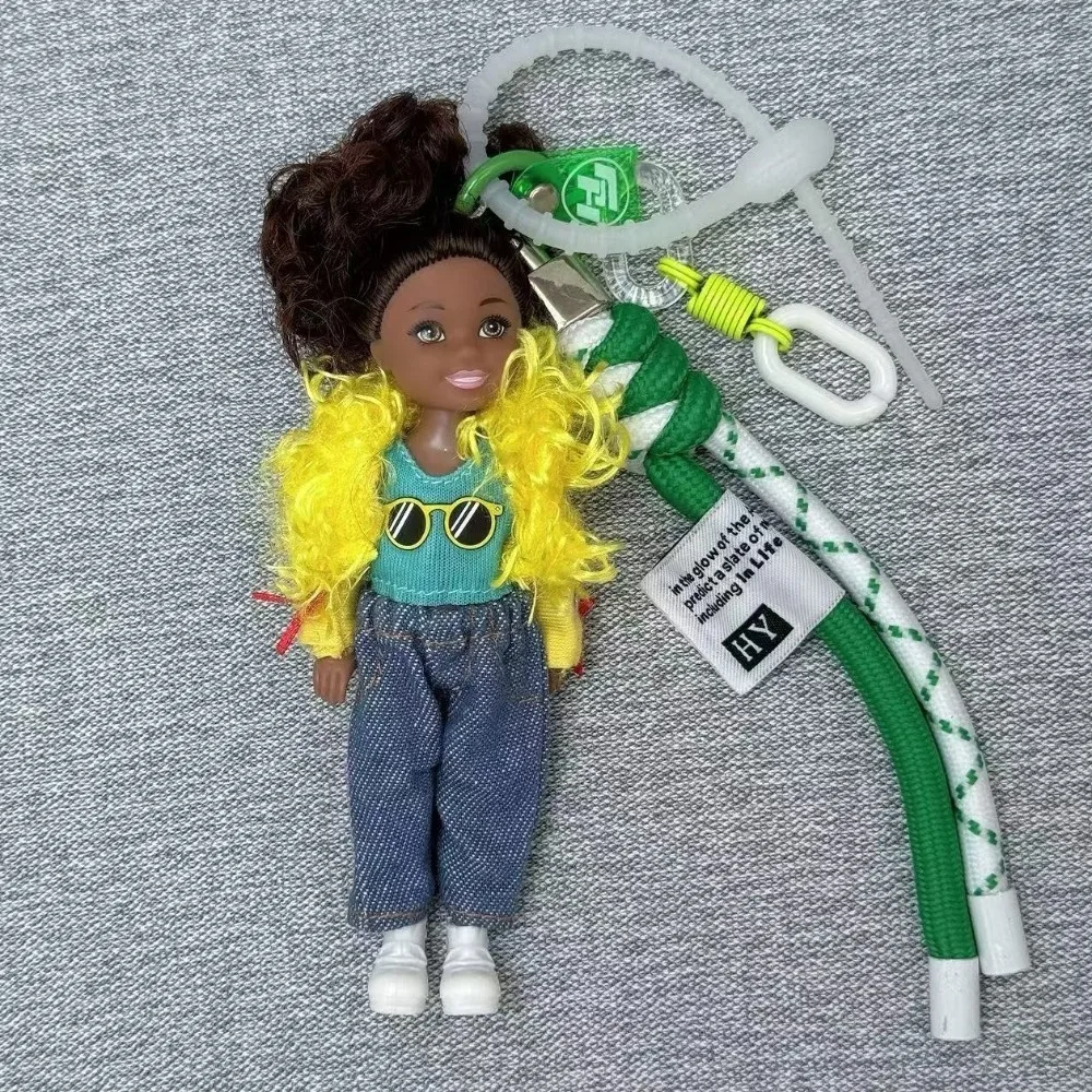 

New Cute Doll Pendant Hanging Ornament DIY Change Clothes Car Key Ring Backpack Accessory Gift