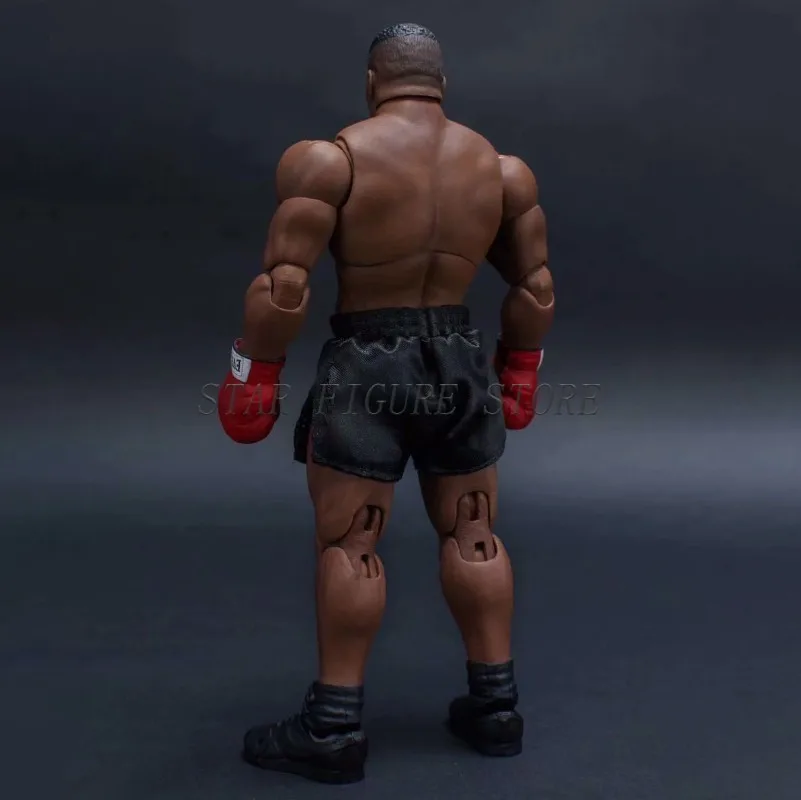 النهائي الجولة مايك تايسون عمل الشكل العاصفة اللعب 18 سنتيمتر تحصيل نموذج دمية بولي كلوريد الفينيل المنقولة الحلي تمثال لهدايا الطفل #3