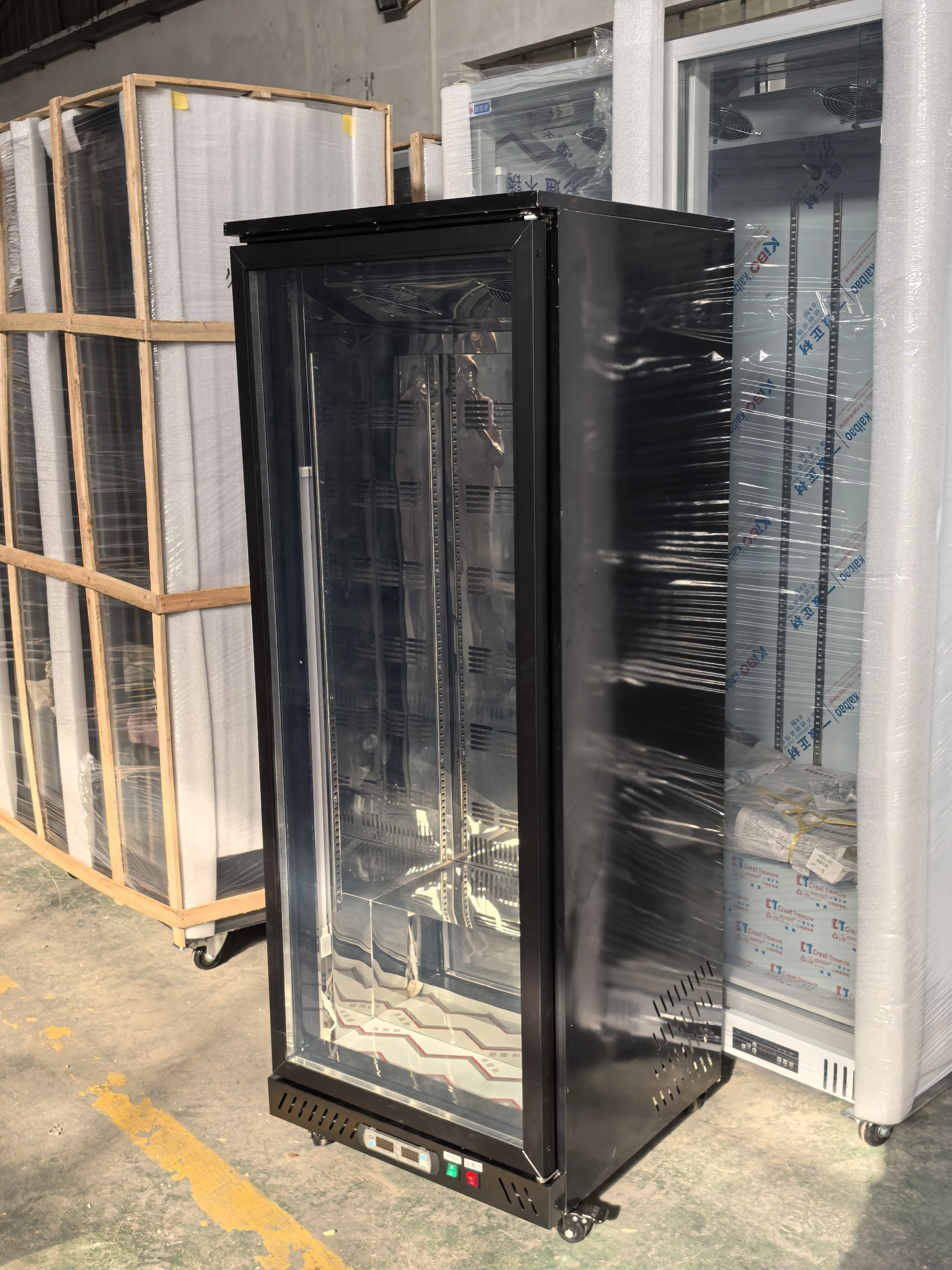 NE-325 Commercial 880L Large Beef Meat Aging Refrigerator Steak Ager Best Price Double Glass Door Display Meat Cheese Dryer