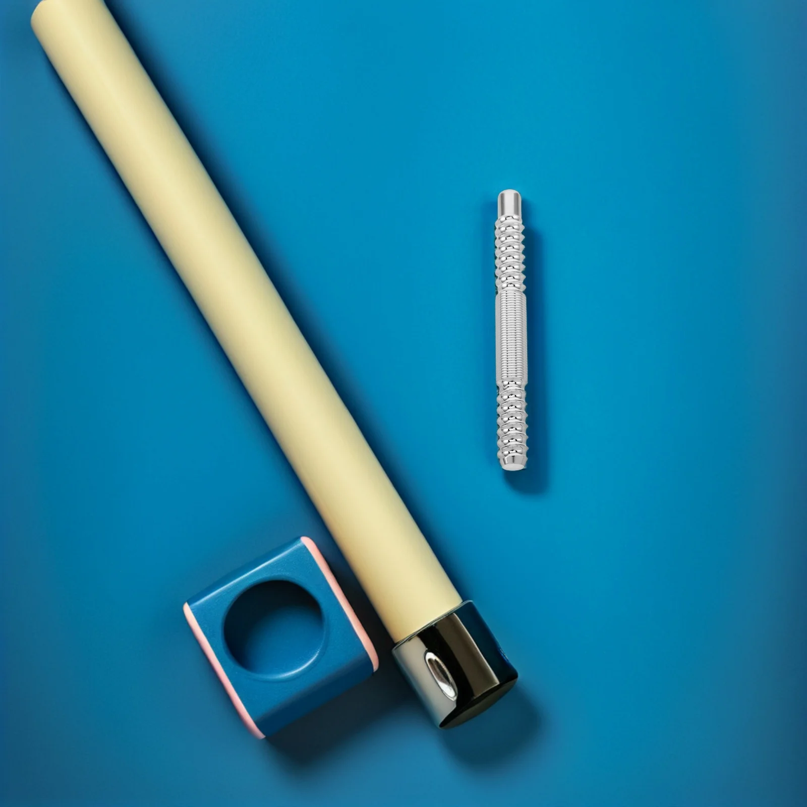 

3/8×8 Thread Stainless Steel Pool Cue Joint Pin Insert Extended Handle Billiards Hardware Shaft Fittings For Tournament