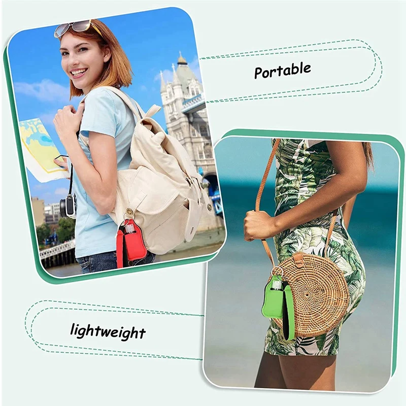 キーホルダーホルダー付きの空のトラベルボトル,空のトラベルボトル,コンテナ,リストチェーン,キーホルダー,108ユニットが含まれています