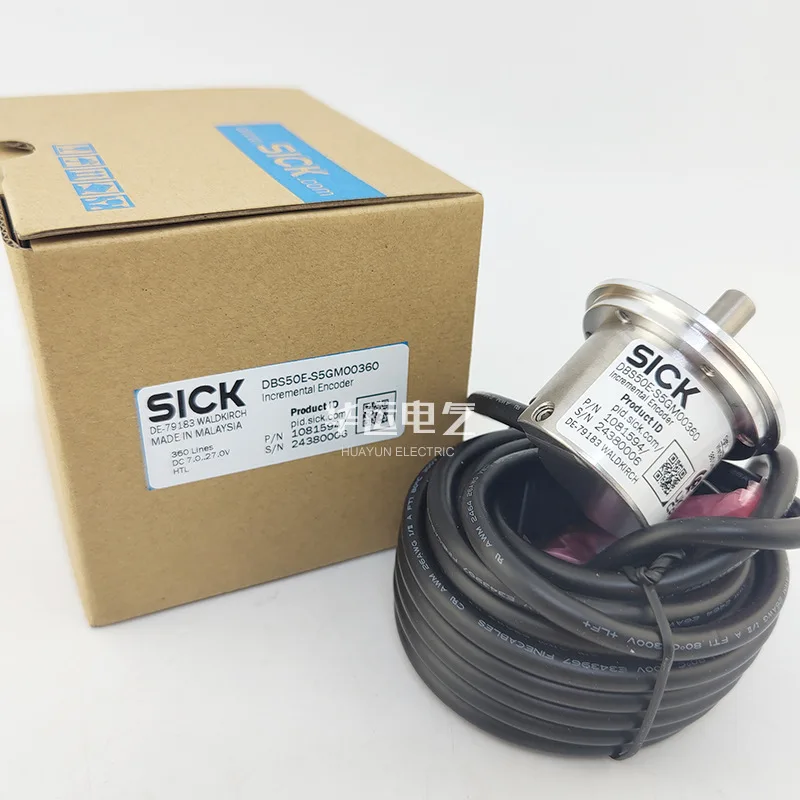 2025 original genuine DBS50E-S5GM00360 SICK incremental encoder 1081594 solid shaft