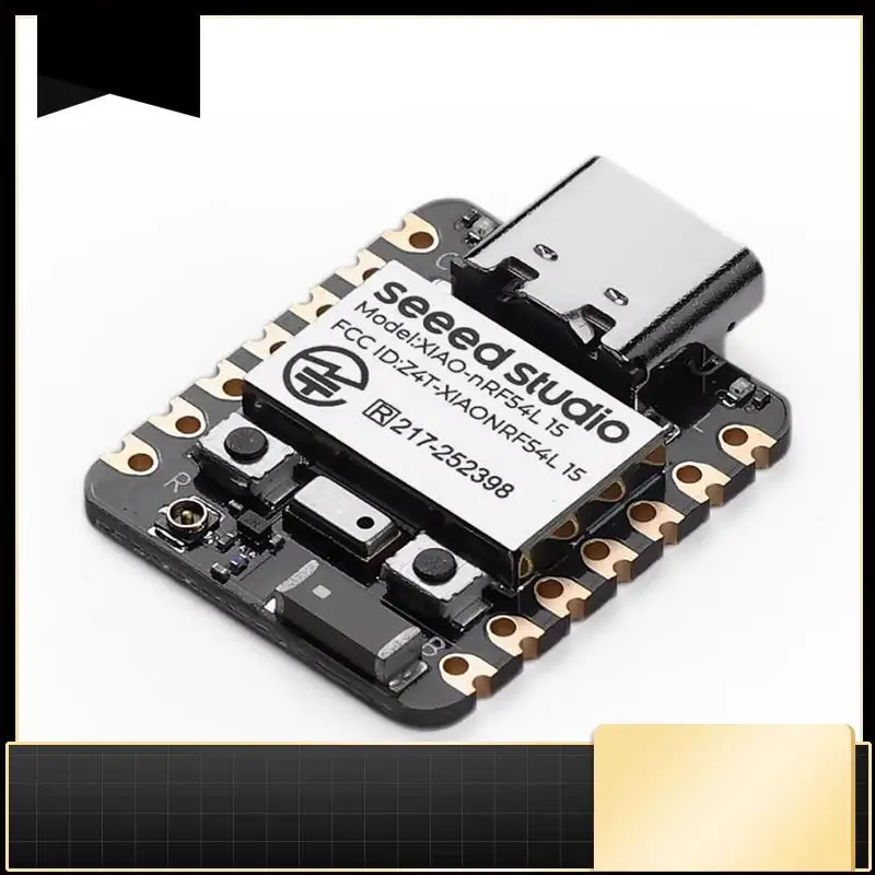 

Плата разработки Seeed Studio XIAO NRF54L15, Zigbee Thread Iot BLE 6,0, тротуар с микрофоном и 6-осевым IMU для датчика движения звука-N3