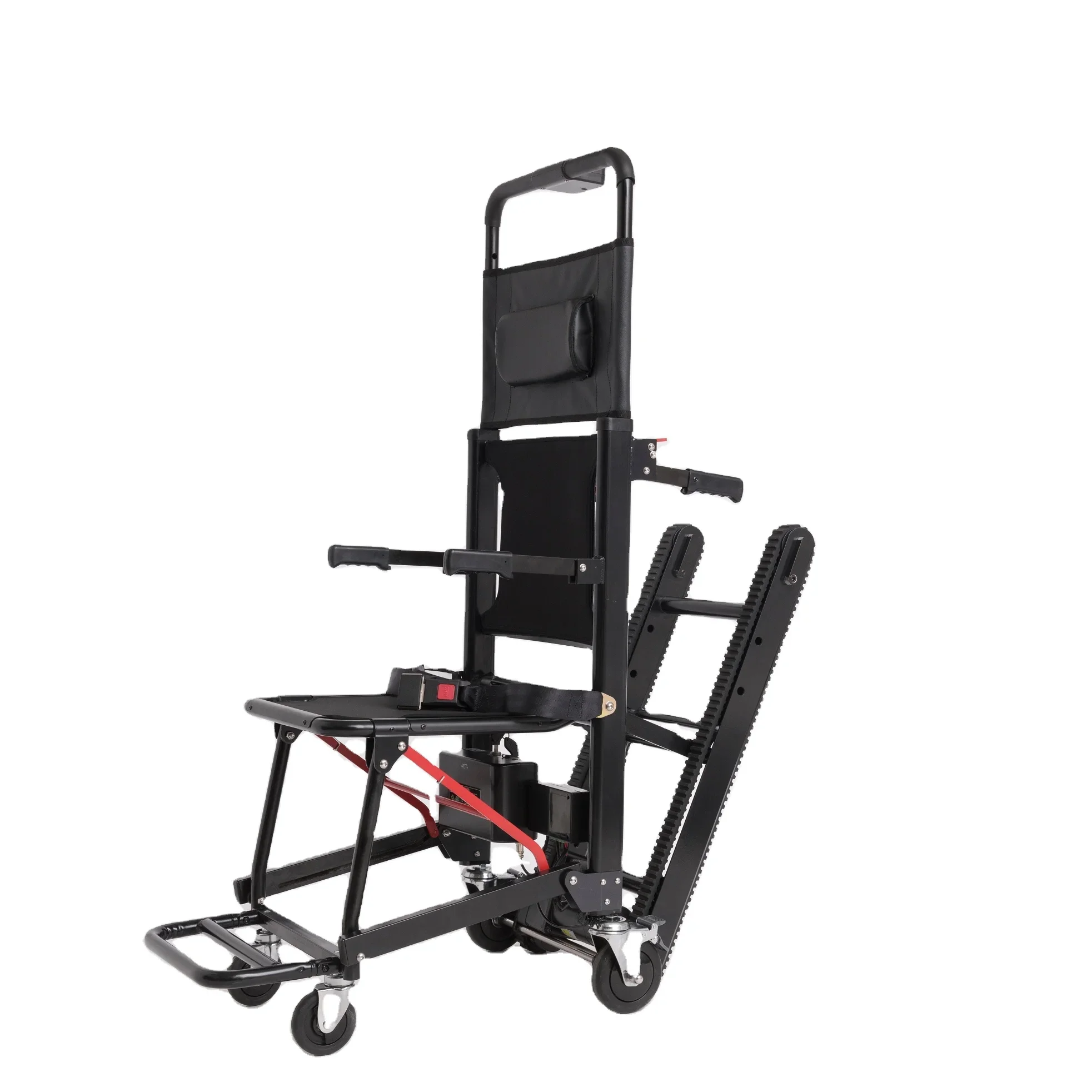 2023 Hot Sale Elderly Climber Handicapped Portable  Folding Electric Stair Climbing With Chair