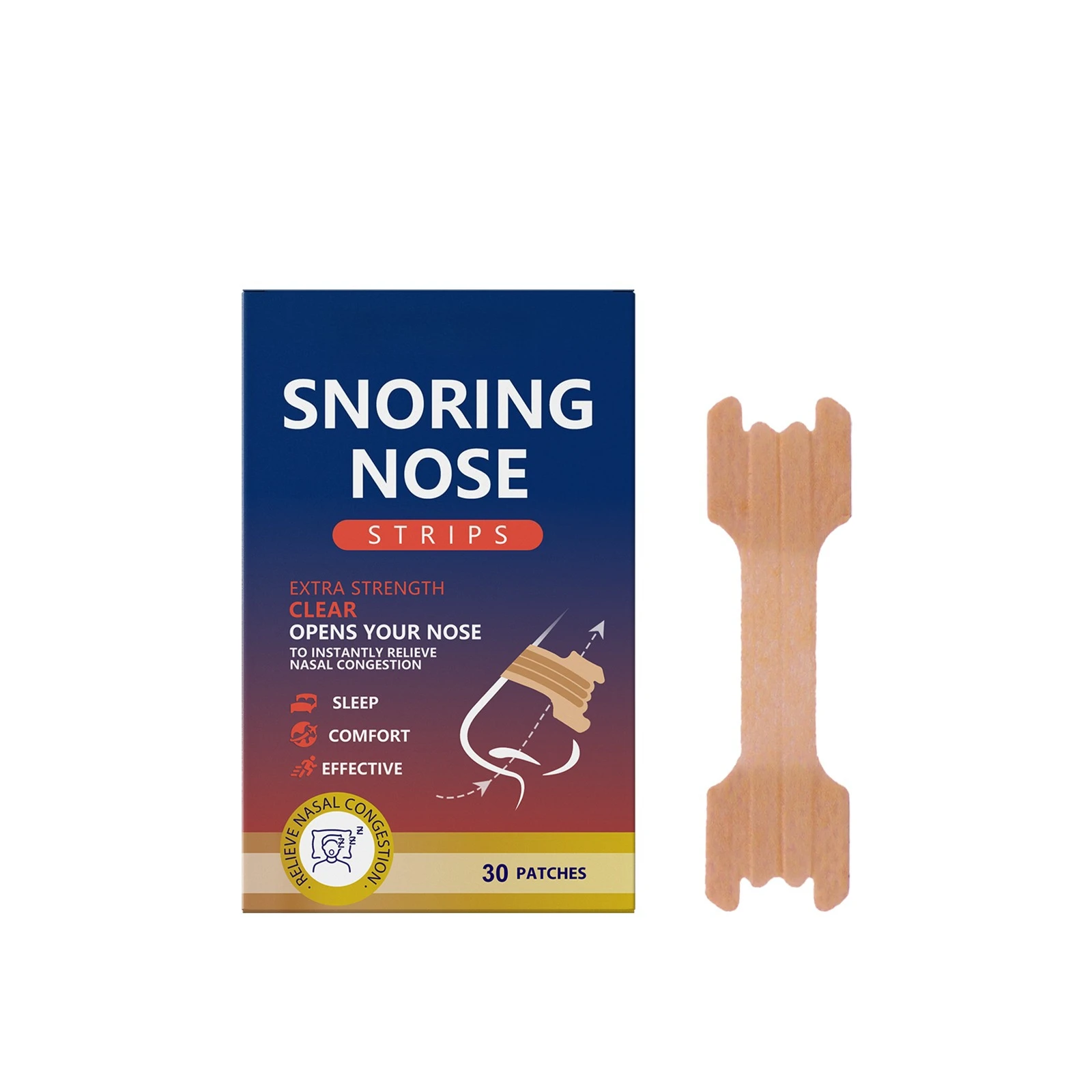 

Anti-snoring nose sticker, reduce snoring, anti-snoring, improve comfortable sleep, rest at night, sleep sticker