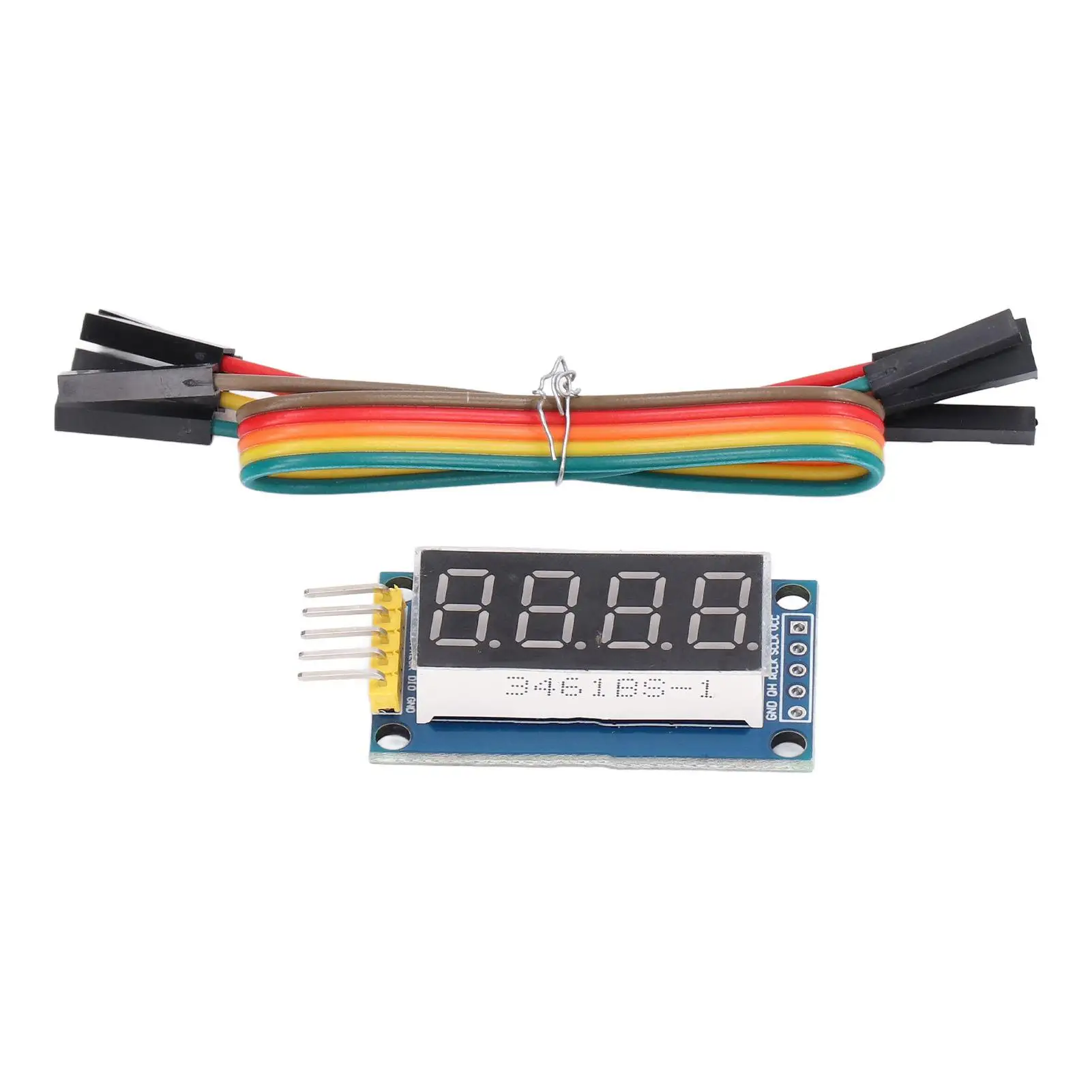 4 Digit Digital Tube Module 74HC595 Driver Adjustable LED Display Module Jumper 3.3V to 5V New Version