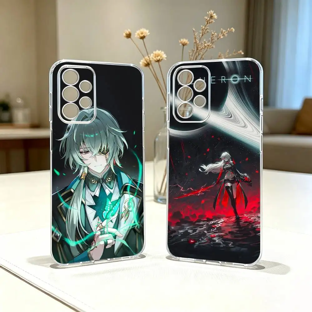 Game H-Honkai Star Rail   Phone Case For Samsung S25,S24,S21,S22,S23,S30,Ultra,S20,Plus,Fe Transparent Cover