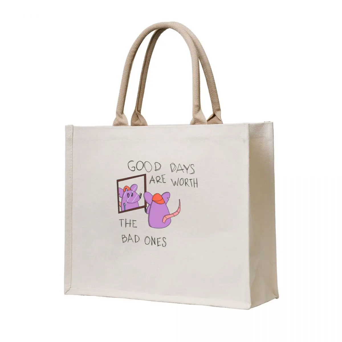 

Good Days Are Worth The Bad Ones Tote Bag shopper bags Cloth bags tote bags aesthetic cute pouch bag