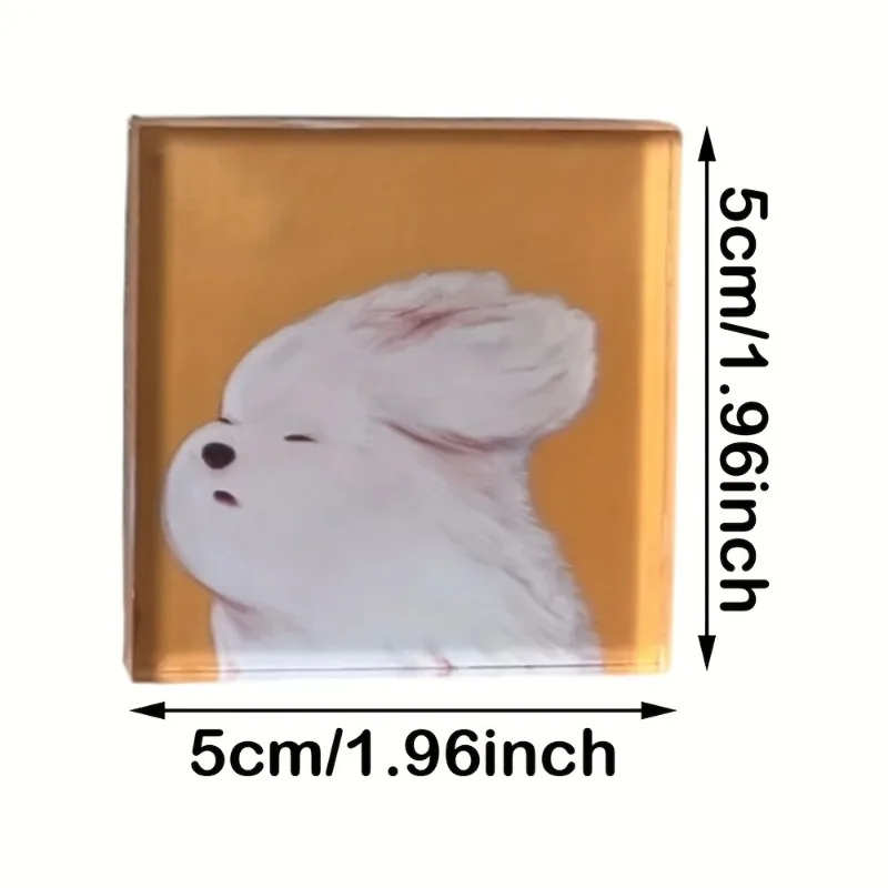 90 Stück Transparente Magnetische Fotorahmen DIY Kühlschrankmagnete für Geburtstagsgeschenke - Magnetische Basis & Vertikale Aufhängung für Bilder – Detail 4