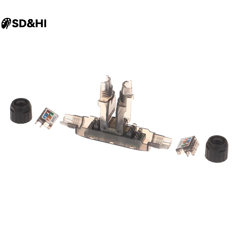 Terminal Network Extension Cable Tool-less Extension Connector Network Extender Junction Adapter Connection Box