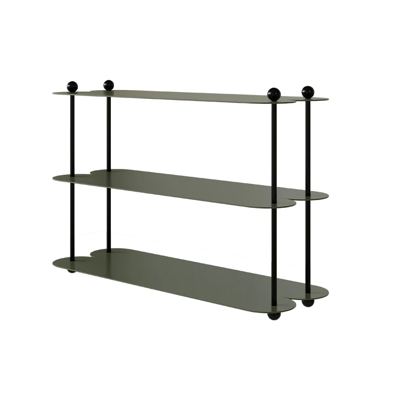 

Dopamine-Inspired Wrought Iron Shelf 3-Tier Kitchen Organizer for Mugs/Snacks Multi-Purpose Space-Saving Storage Rack for Home
