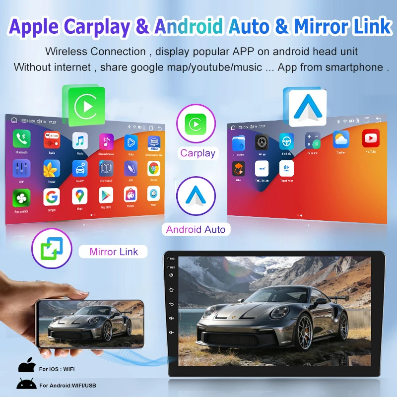 Radio Mobil Android 13.0 Octa  - Android Head Unit 7862 Octa Core ulasan dan harga
