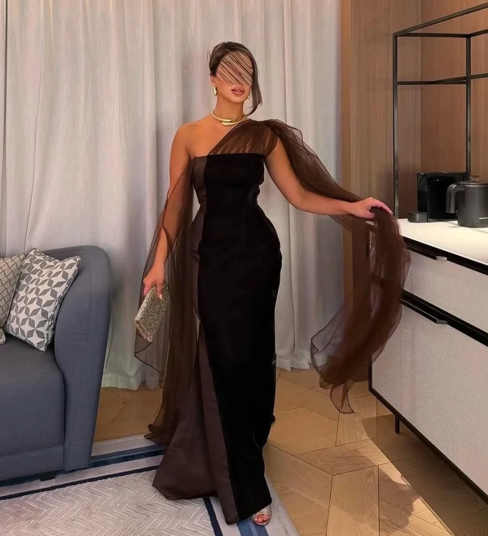 

Formal Strapless Long Bespoke Occasion Gown Evening Dresses Prom Pastrol Unisex Jersey Retro Dubai Saudi Arabic Customized