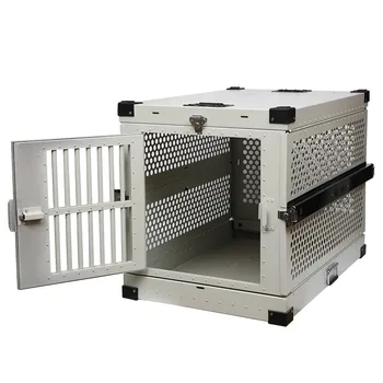 Car pet cage Foldable aviation thickened dog cage Ventilated and firm pet dog dog cat cage