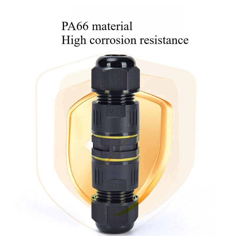 Ip68 Waterproof Connector 2/3Pin Adapter Wire ConnectorLED Lamp Outdoor Fast WiringT-typeWelding FreeCan Soak in Water Terminal