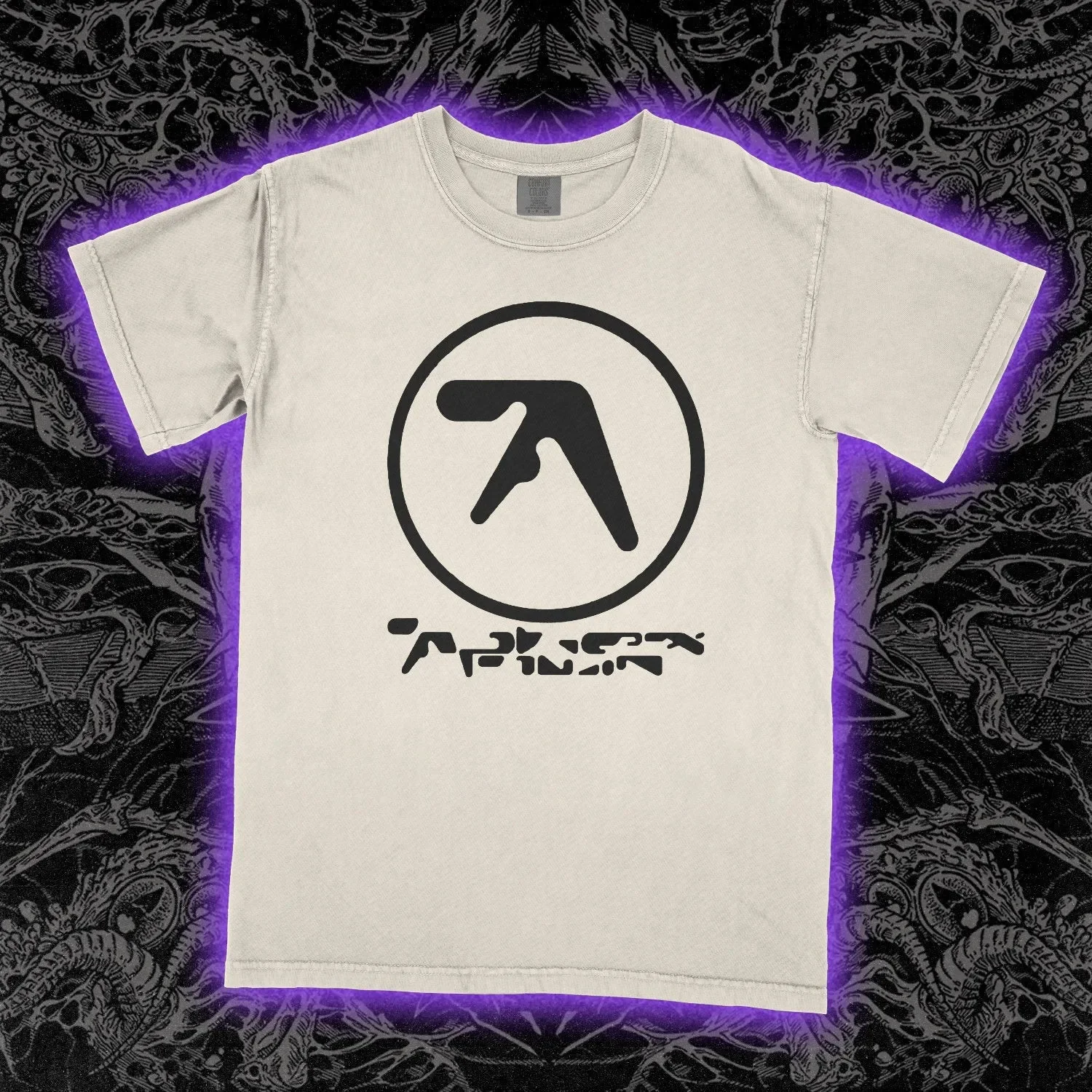 Aphex Twin T-Shirt Vintage Electronic Music Graphic Tee IDM Techno Unisex
