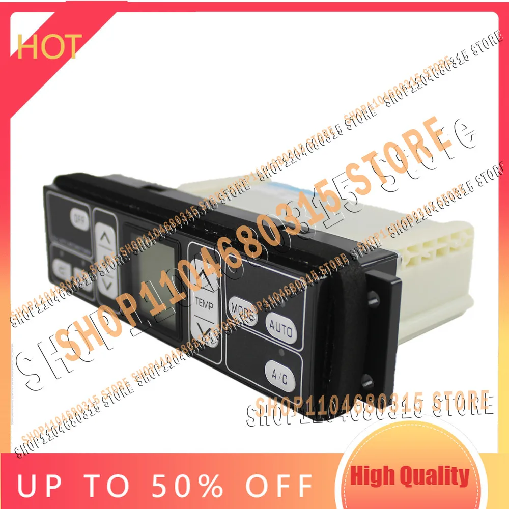 146570-2510 New Excavator for KomatsuPC200-7 A/C Control Panel PC220-7 20Y-979-7630 237040-0021 20Y9797630 1465702510 2370400021