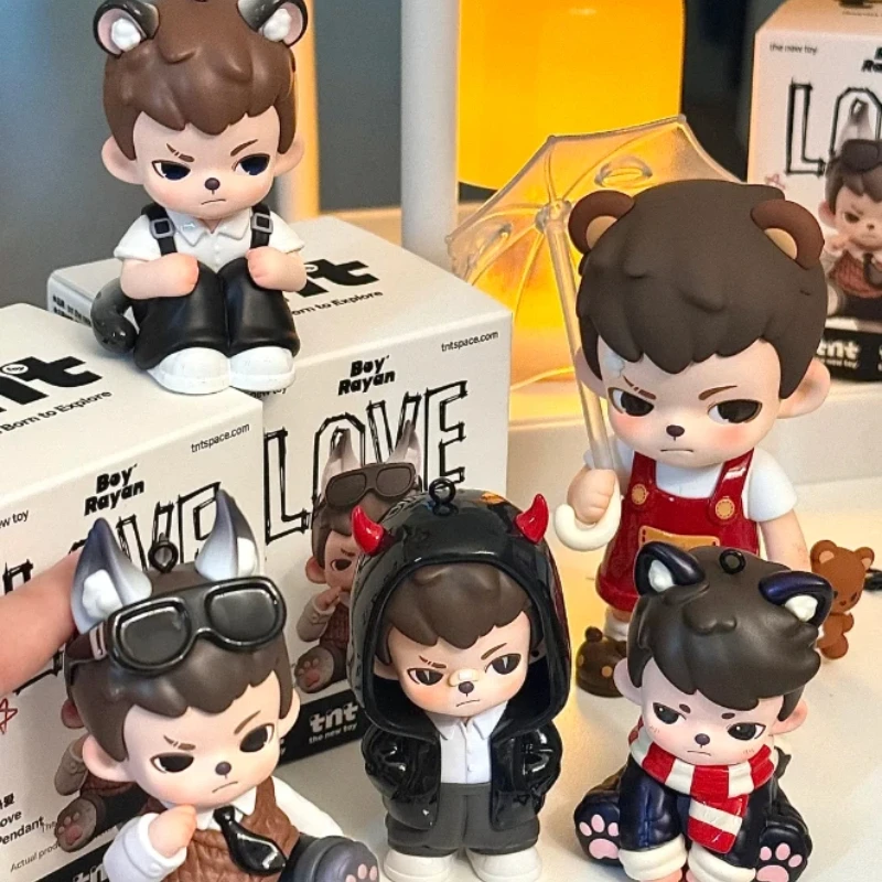 Véritable Rayan Love Series boîte aveugle bureau modèles Cool porte-clés sac créatif à la mode boîte mystère à collectionner Kawaii cadeaux à la mode