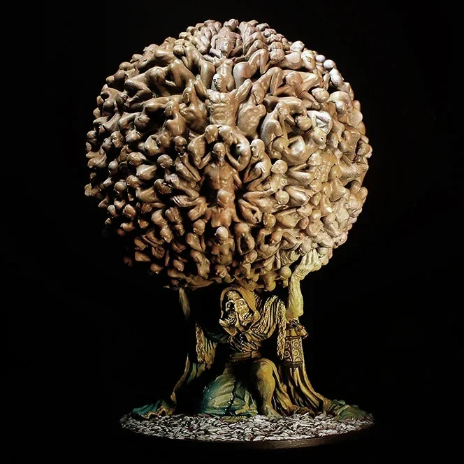 150mm  Resin model kit self-assembled and colored  A-1839