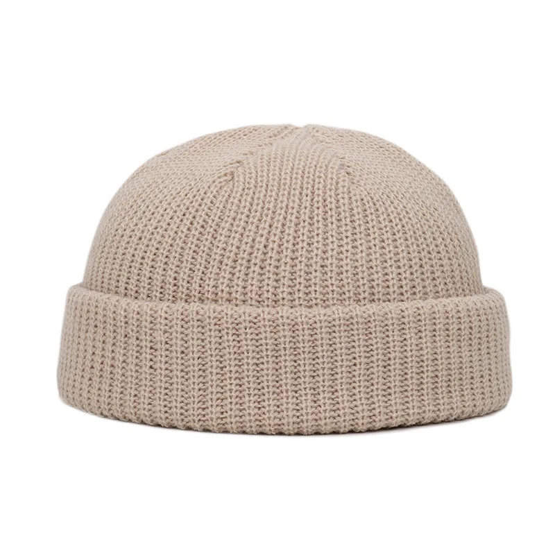 Solid Unisex Beanie Autumn Winter Wool Blends Soft Warm Knitted Cap Men Women Skull Cap Hats Gorro Ski Caps 14 Colors Beanies