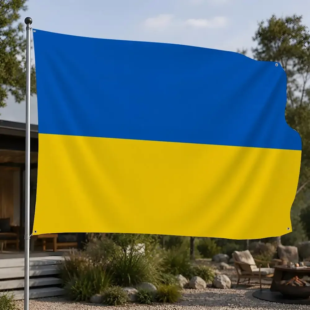Flag and Coat of Arms of Ukraine Flags Flags, Room, Dormitory, Camping, Party, Home Decor Gifts