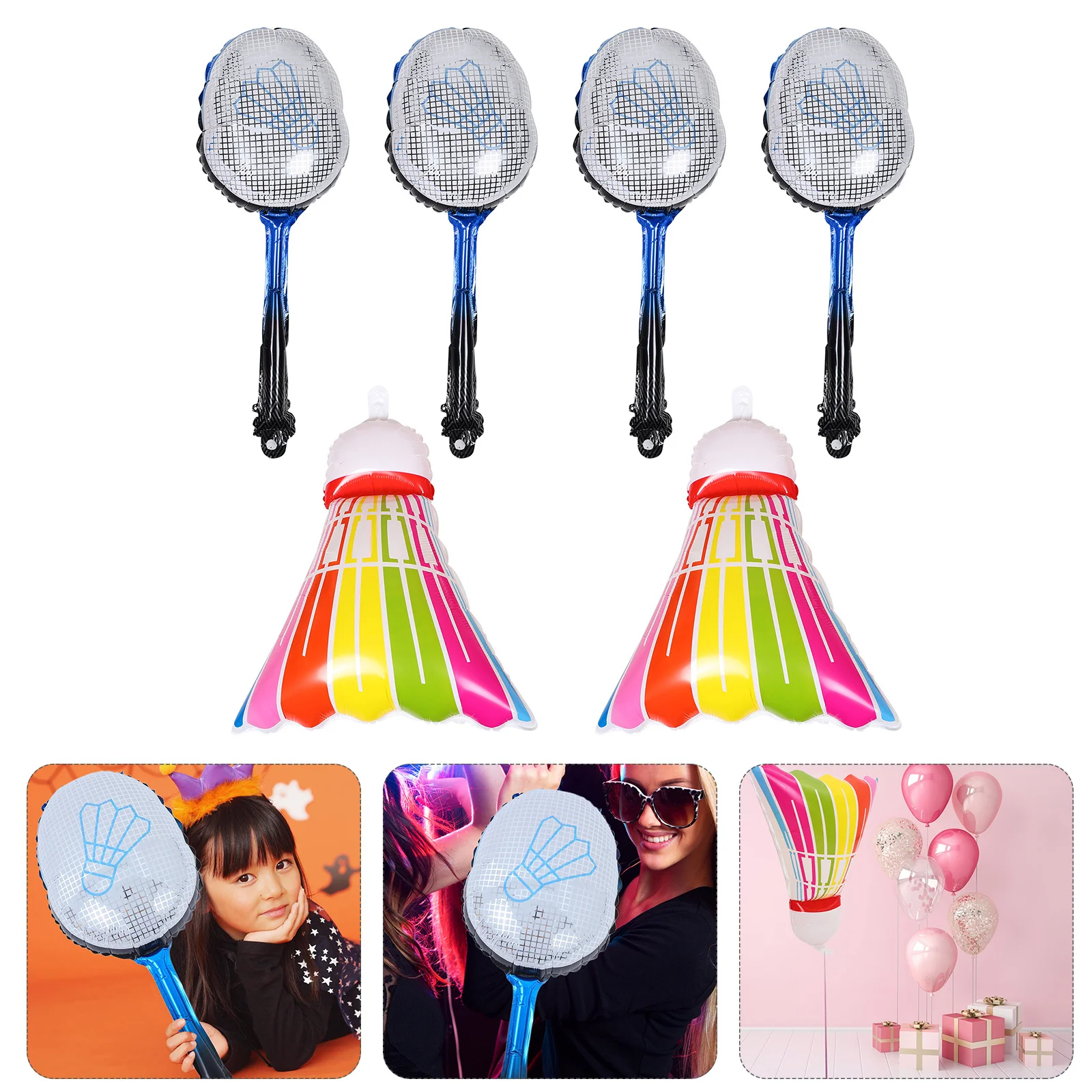 

Badminton Party Decoration Balloon Birthday Bachelorette Decorations Balloons Foil