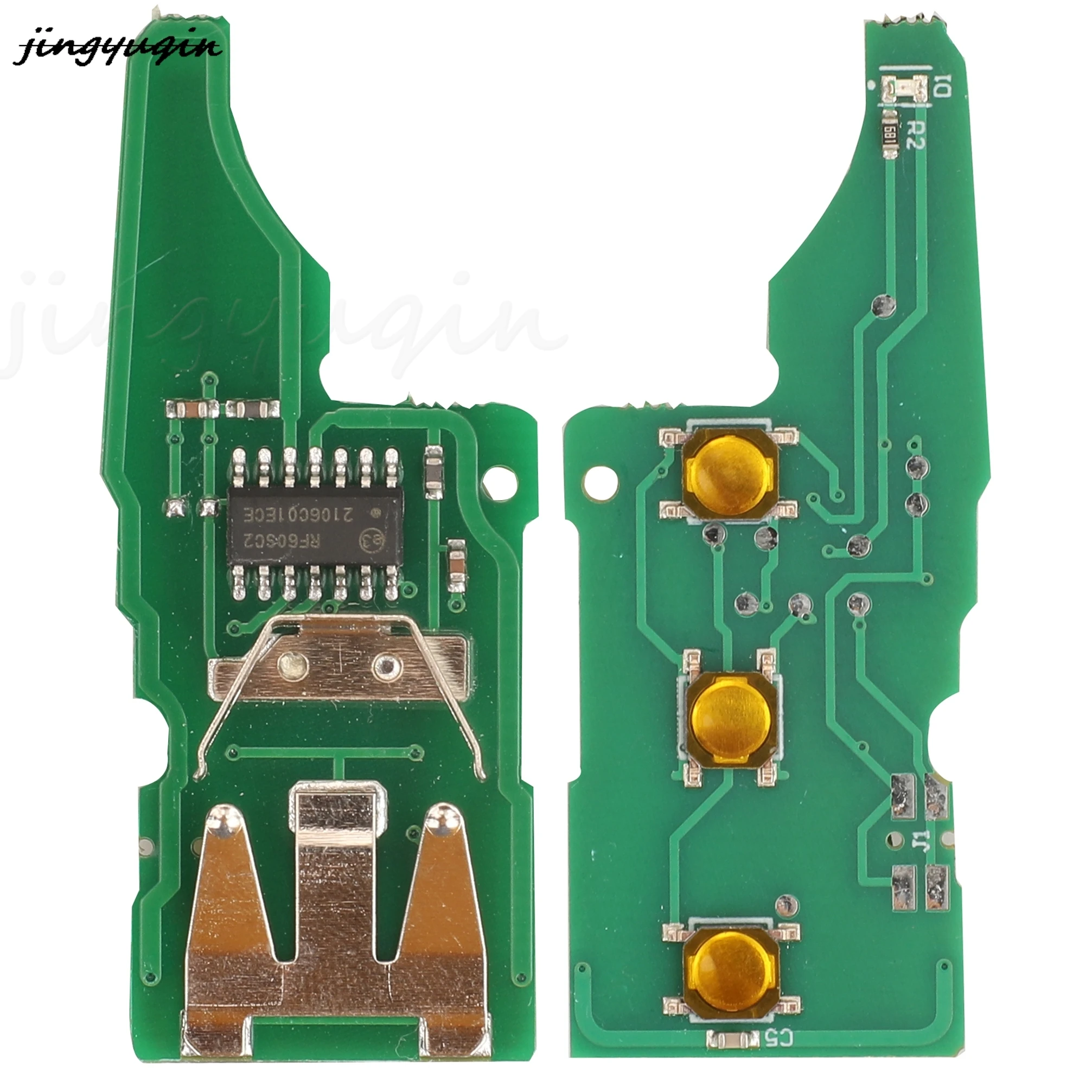 jingyuqin 5K 0837202 AD 3Przyciski Zdalny Klucz 434MHz ID48 Chip Do VW Golf Tiguan Polo Passat CC Jetta Beetle