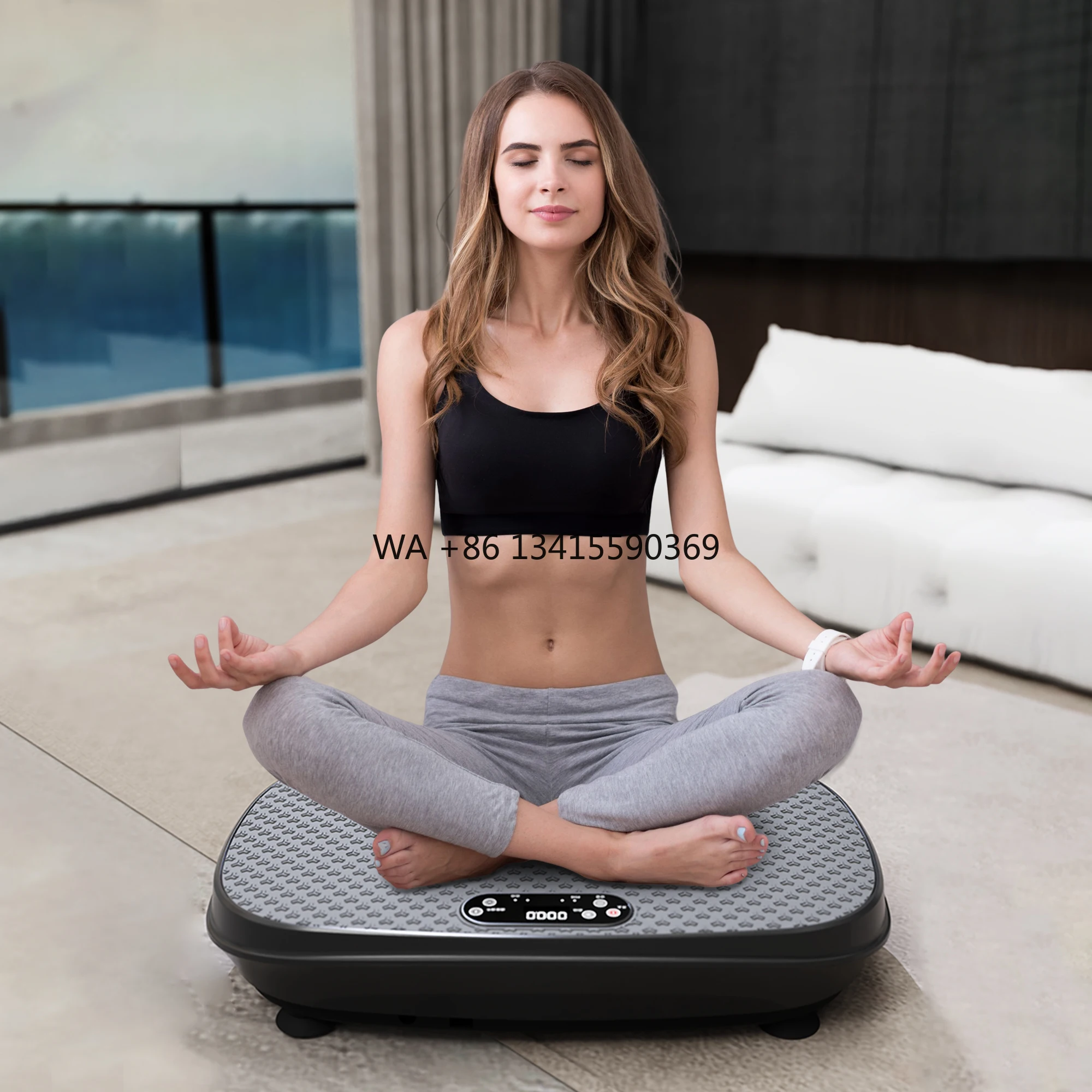 

Factory Whole Body Shaker Exercise Machine Fat Burning Vibration Plate for Weight Loss Made of Durable ABS Material