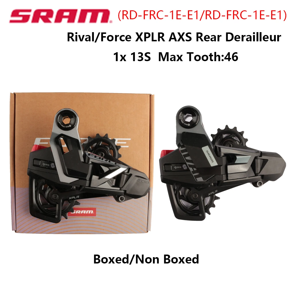 SRAM Rival XPLR Force XPLR AXS Schaltwerk 1x 13-Gang Gravel Bike Schaltwerk Elektronisches Schaltwerk RD-RIV-1E-E1