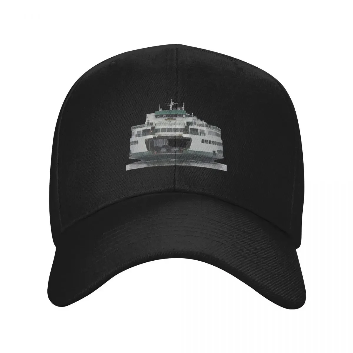 Washington State Ferry M/V Spokane arriving in Edmonds Baseball Cap sailor cap for men Unique hats Hats Man Women's