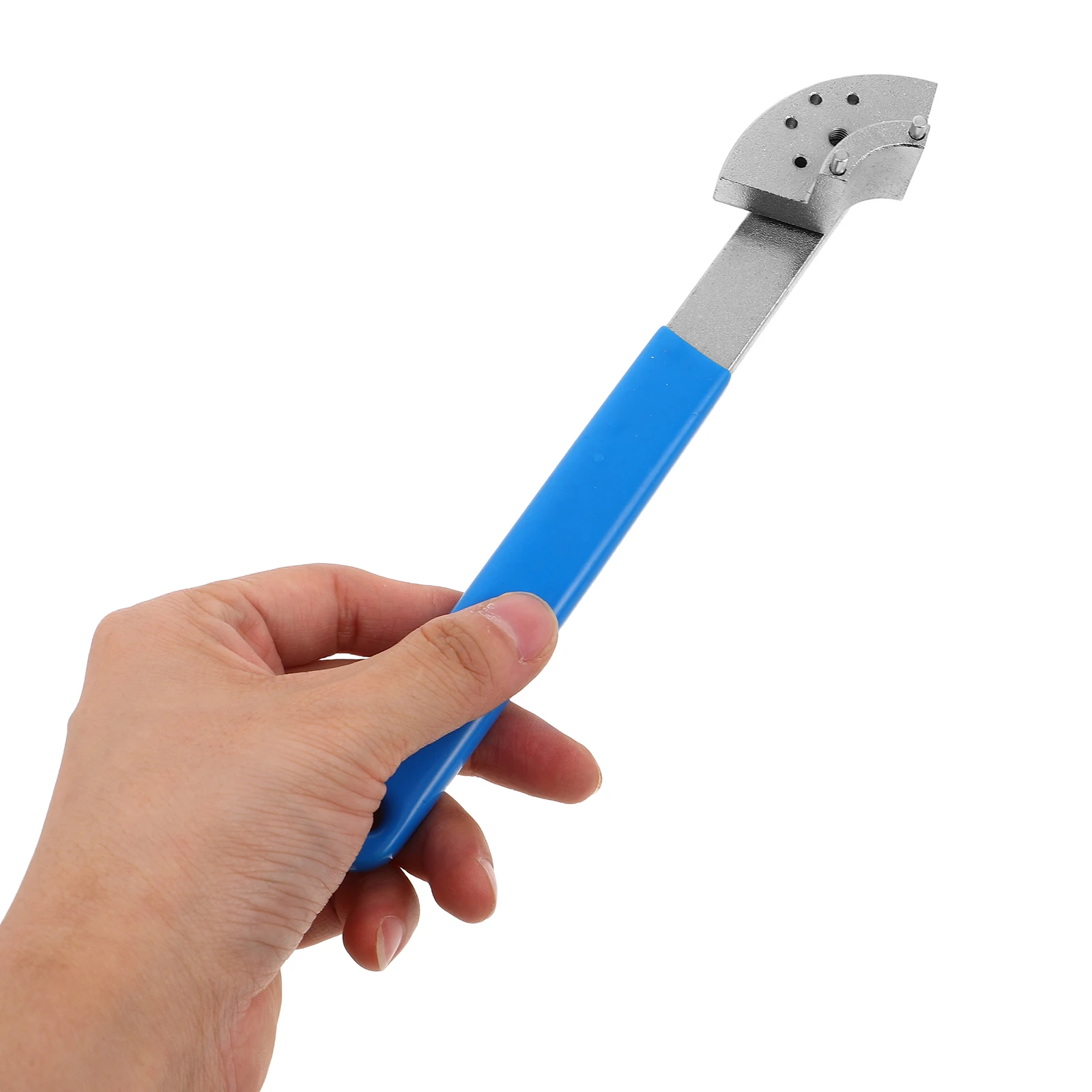

Belt Tension Regulator Adjustable Tools Gauge Wrench Quick Adjustment Portable Design High Strength Material Blue Color