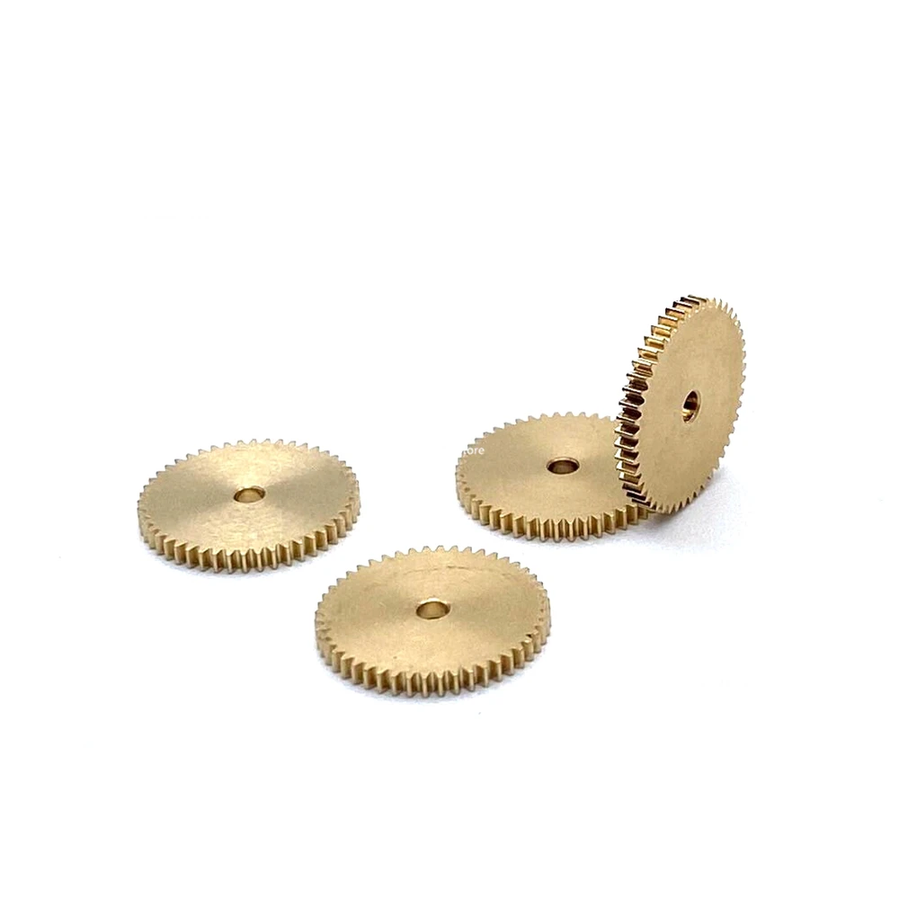 0.3M 2MM Hole MINI DIY Copper Gear 0.3M 30T 32T 30/32 Teeth 1.98MM 2.02MM Model RC Parts