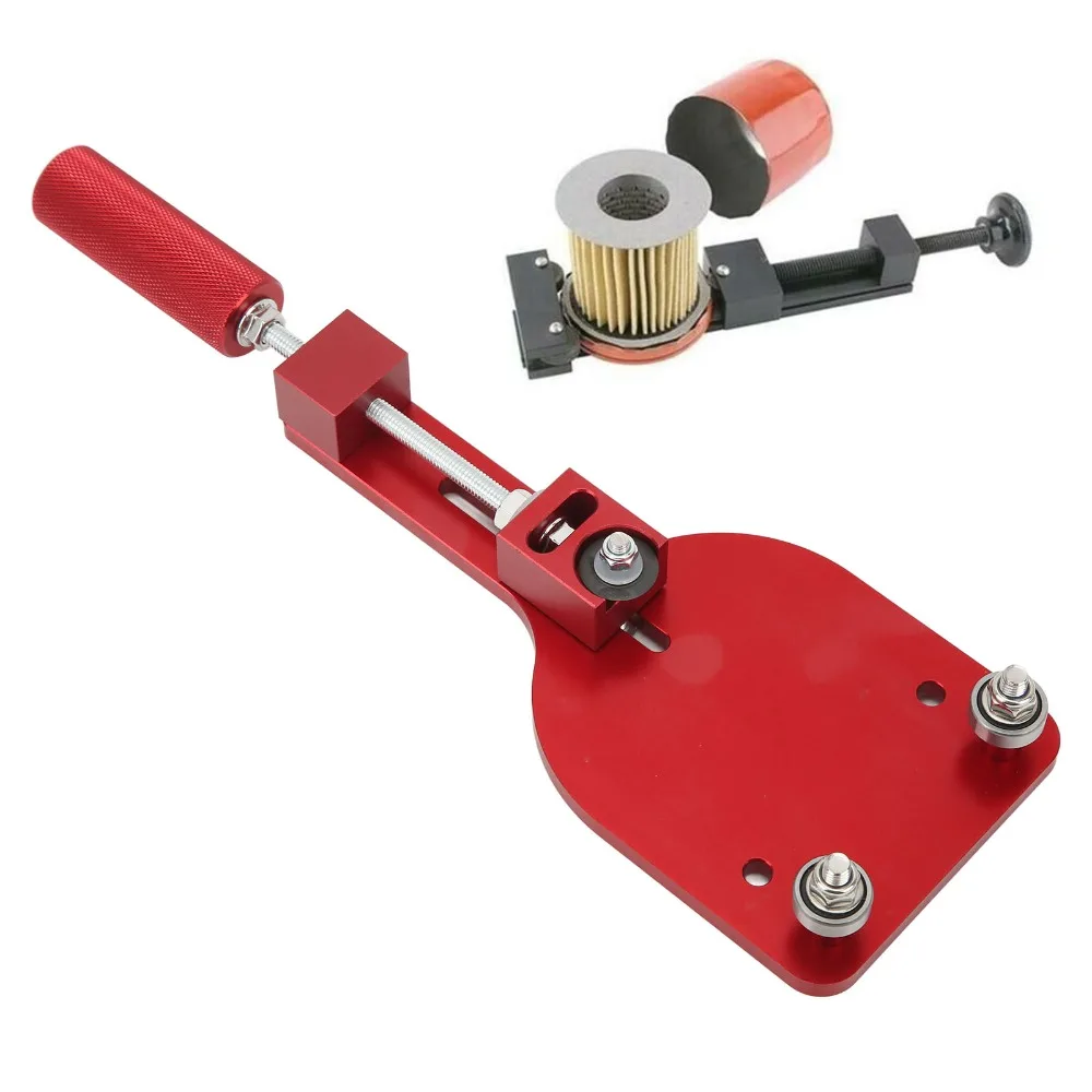 Zinc Alloy Oil Filter Cutter High Efficiency Anti Deformation Car Repair Tool Cutting Range 2-3/8in to 5in Aluminum Alloy