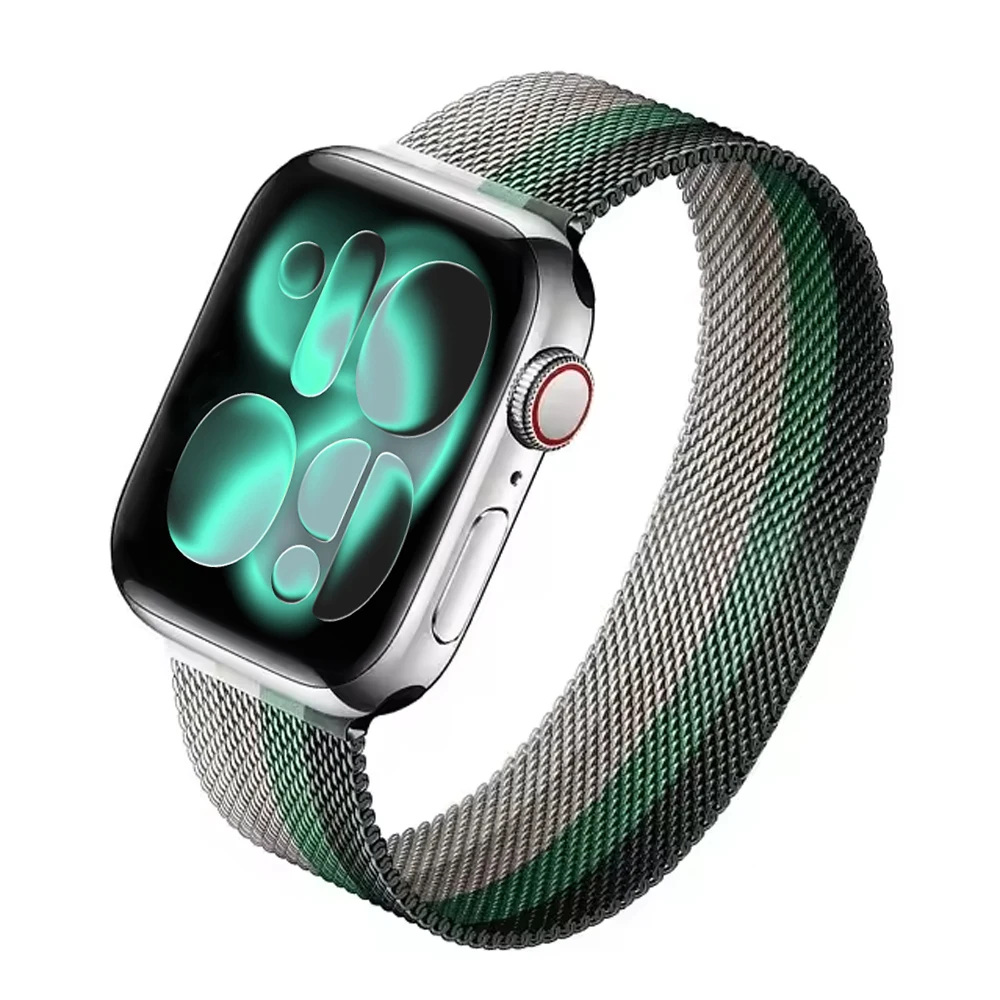 Milanese Loop für Apple Watch 11 Band 10 9 7 SE 6 8 Gürtel Correa Armband iWatch Armband Ultra 3 49 mm 46 mm 42 mm 44 mm 45 mm 40 mm 41 mm