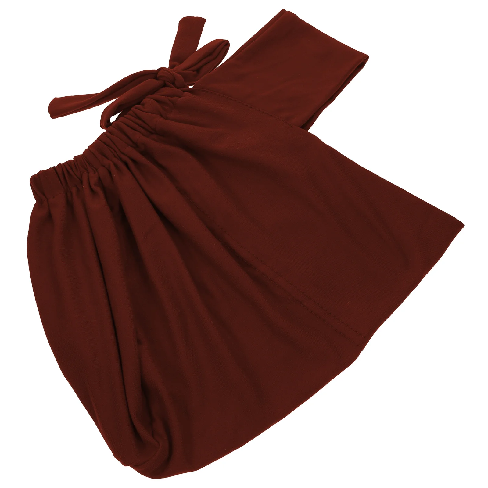 Milk Silk Tie-Back Hijab Undercap Adjustable Stretchy Turban For Women Lightweight Muslim Headwear Fashion Islamic Wrap