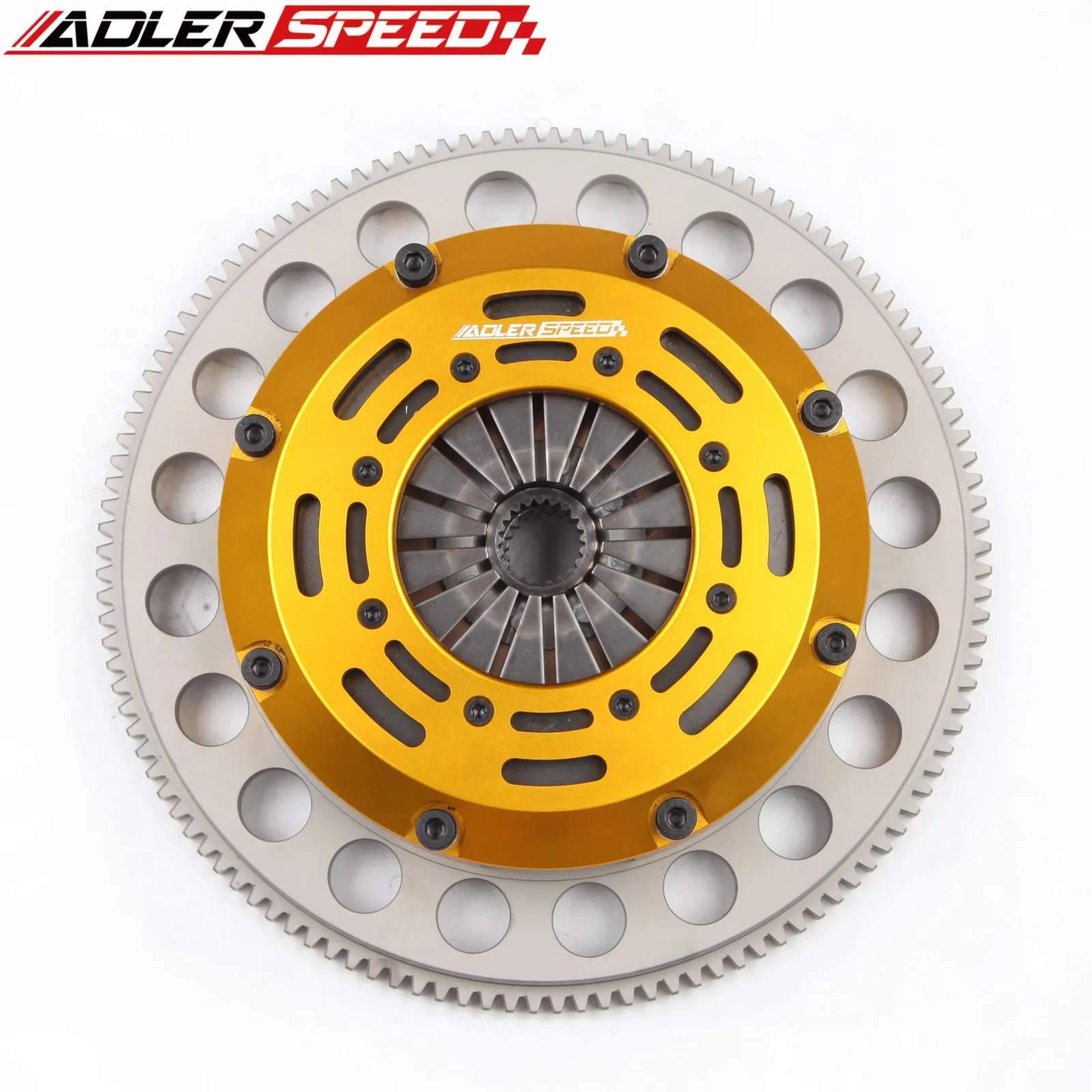 

ADLERSPEED Race Clutch Twin Disc Kit For TOYOTA Celica All-Trac, GTS MR-2 Turbo 2.0L DOHC 4cyl Turbo 3SGTE