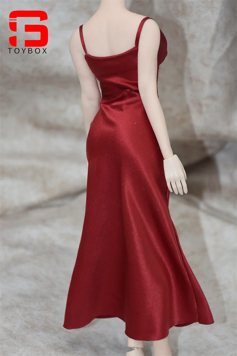Auf Lager 1/6 weibliche Seide Abendkleid elegante Kleid Kleidung Modell Fit 12 Zoll TBL S07 S34 Soldat Action Figur Körper