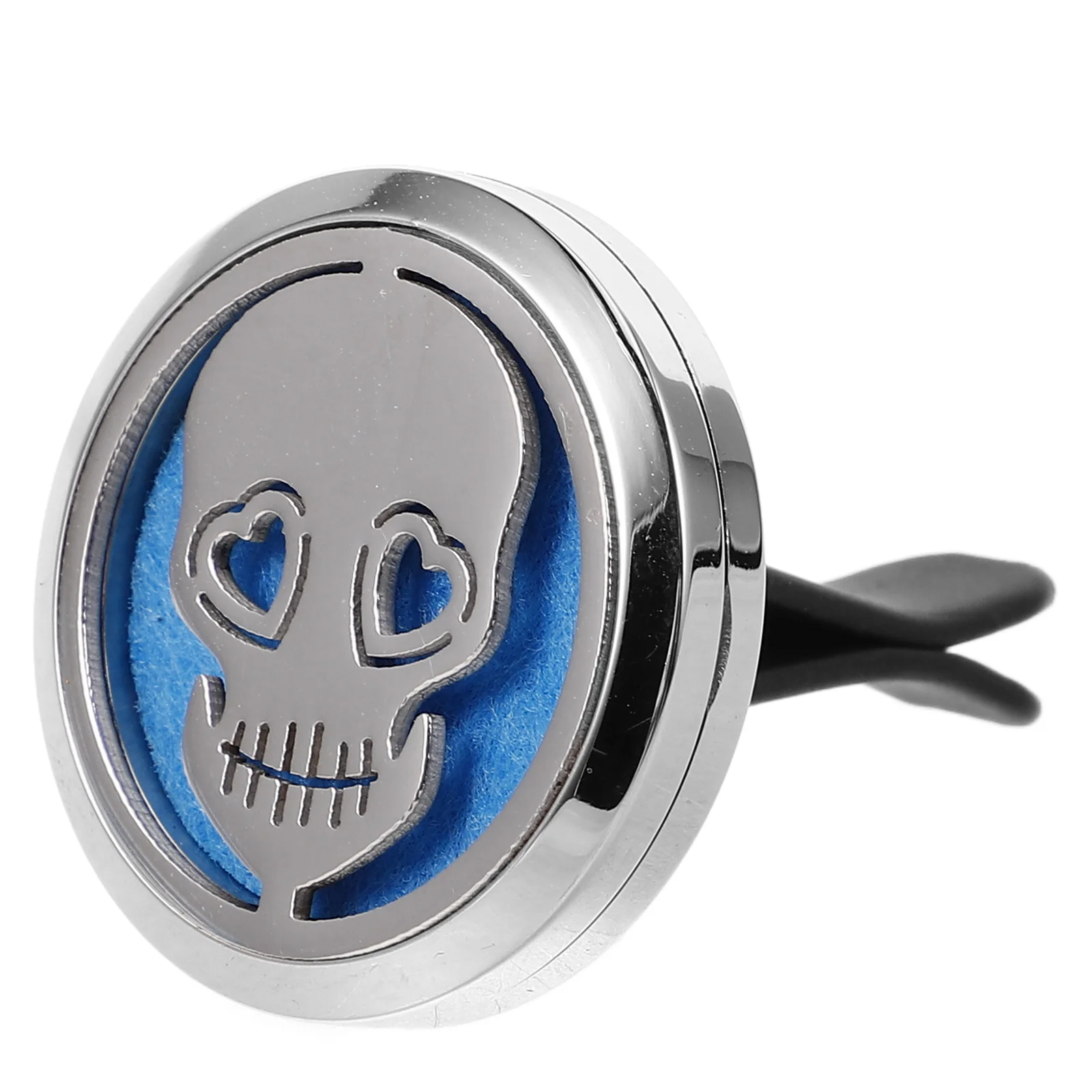 

Car Vent Diffuser Clip Stainless Steel Car Aroma Skull Design Durable Automotive Interior Decoration Air Outlet Clip