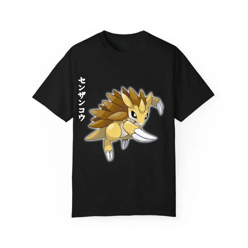 chuanshan-rat-king-ポケモン-tシャツ、ユニセックス、メンズトップス、原宿-y2k-スタイル、2026-年夏の新しいストリートウェア。