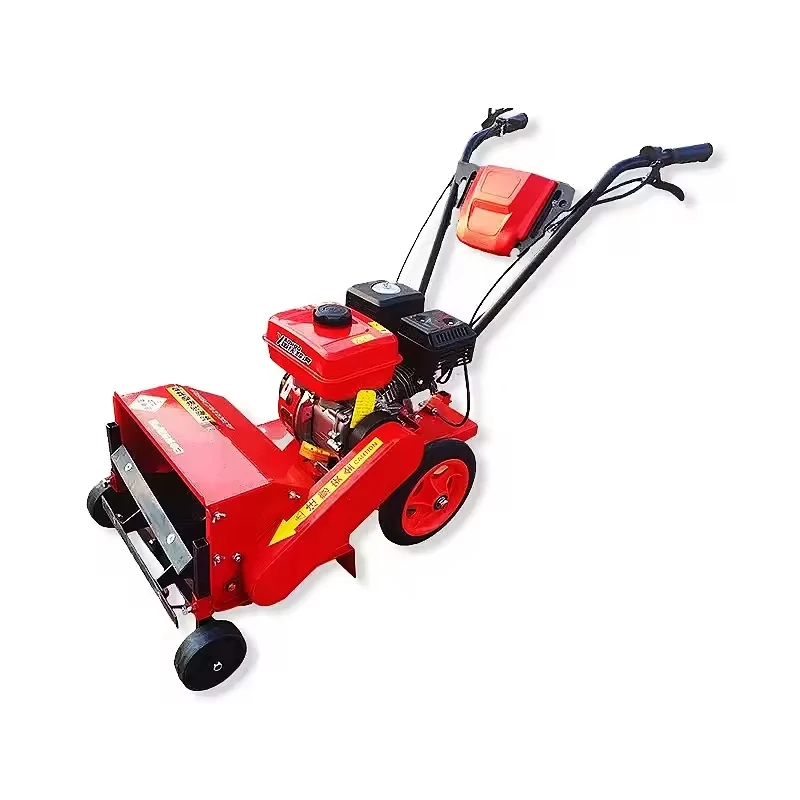 Small multifunctional four-stroke gasoline lawn mower, small soil loosening and ditching agricultural lawn mower