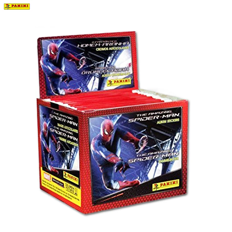 

PANINI Spiderman The Amazing Box Sigillato 50 Bustine Figurine 2012 Collection Card Official Box