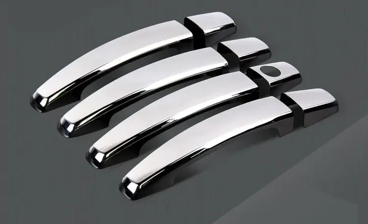 For chevrolet captiva vauxhall opel antara Chrome Door Handle Covers 4Pcs/Set Chevy 2006-2016 Accessories Stickers Car Styling