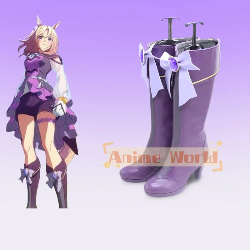 Game Pretty Derby Narita Top Road Cosplay Schoenen Laarzen TopRo Voor Hallowmas Party Volwassen Vrouwen Mannen