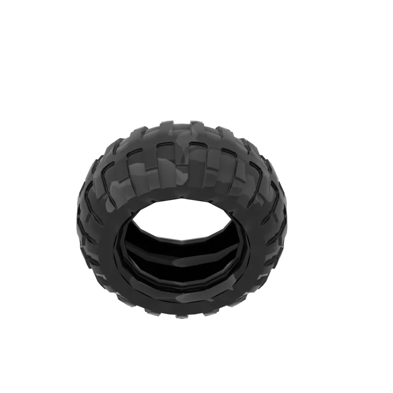 MOC Techniczne opony Piasta koła Klocki kompatybilne z samochodami ciężarowymi 44771 23798 56907 92912 54120 Land Rover 15038