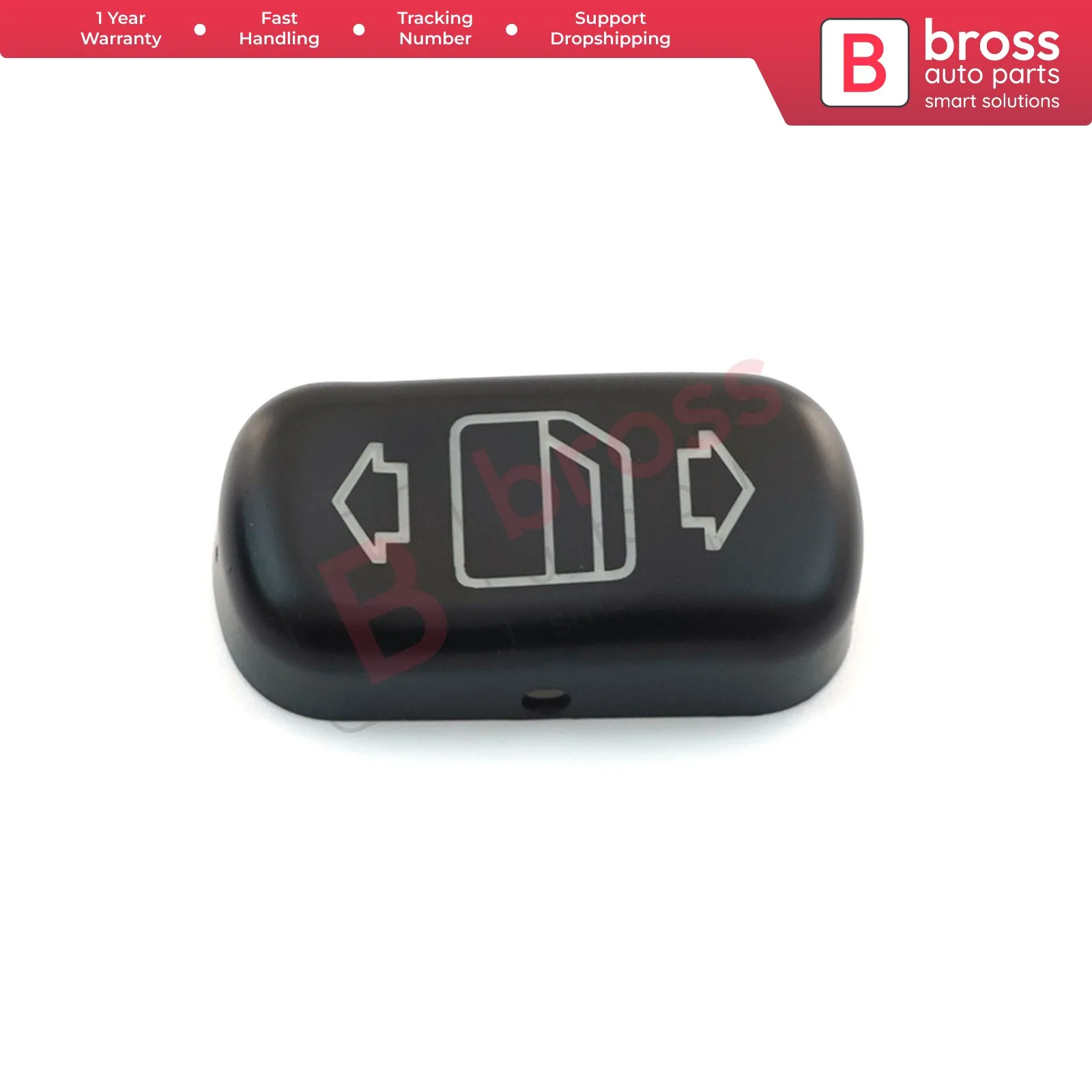 BDP111  1 Piece Rounded Edge Window Switch Button Cover 2108208210 2108213951 2108200110 for Mercedes C Class W202 E W210 S W140