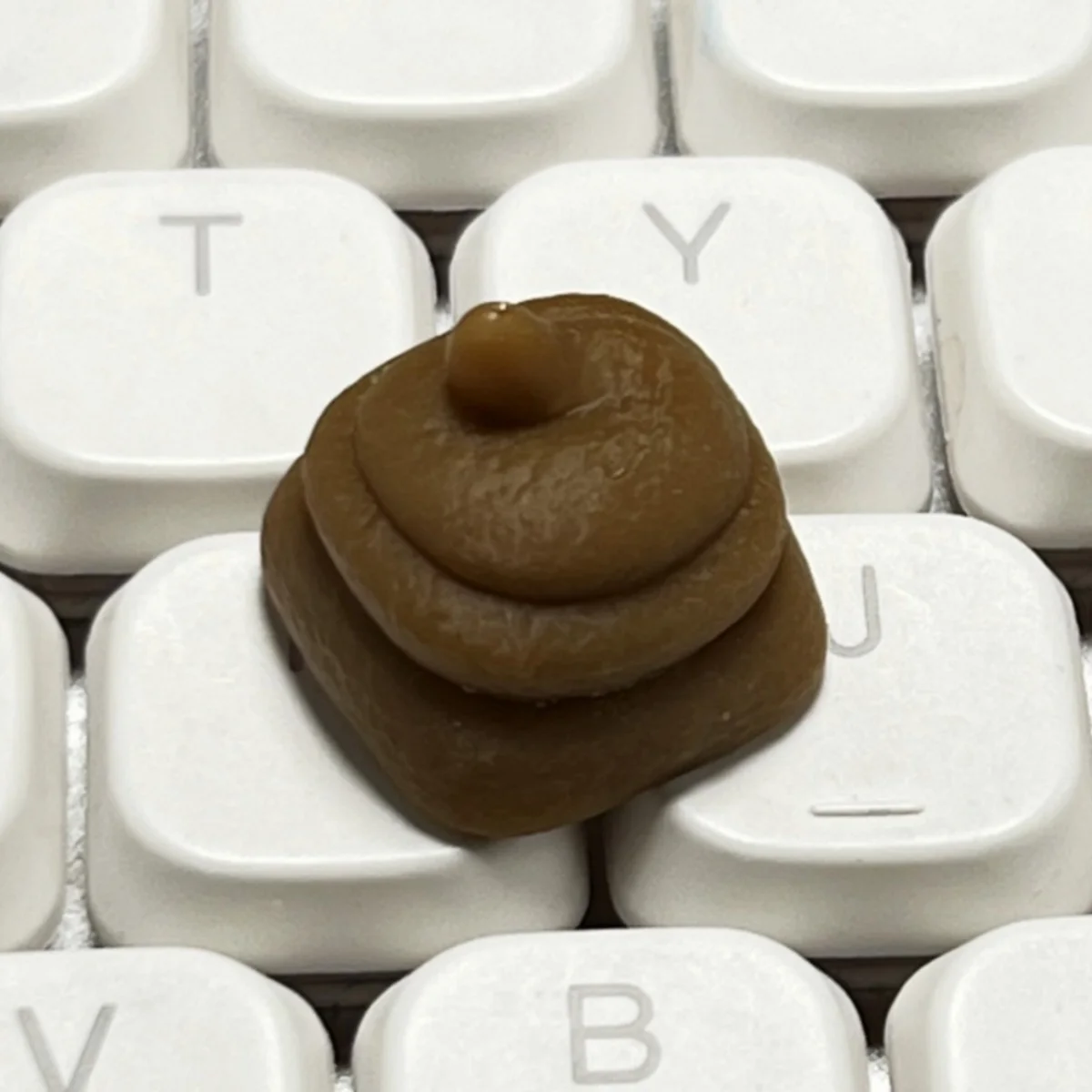 Забавные колпачки для клавиш Poop ESC, колпачки для игровых клавиш с перекрестной осью, механическая клавиатура, колпачки для клавиш, аксессуары для ПК, замена кнопки, подарок другу на день рождения