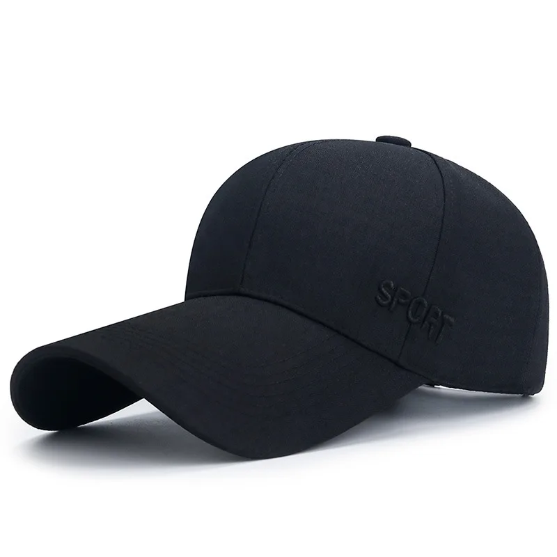 

Men Hat Baseball Cap Long Brimmed Embroidered Sunshade Outdoor Snapback Hats For Men Sport Travel Dad Hat Gorras Casquette