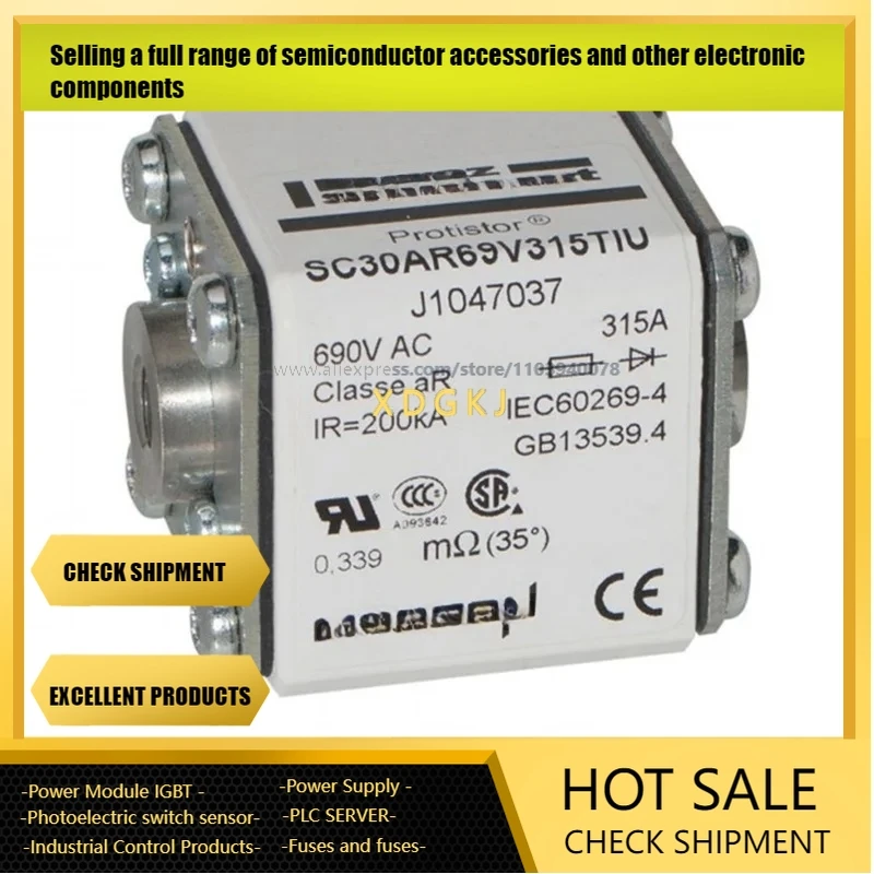 

SC30AR69V200TFU S1046907 SC30AR69V250TFU T1046908 SC30AR69V315TFU V1046909 SC30AR69V080TF F1046896 Новый предохранитель