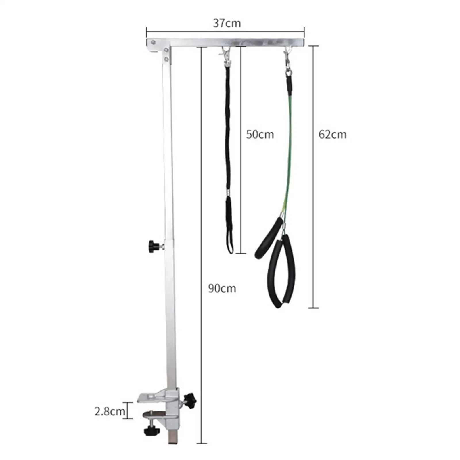 

Extensible Dog Grooming Arm Adjustable Pet Dog Grooming Table Bracket