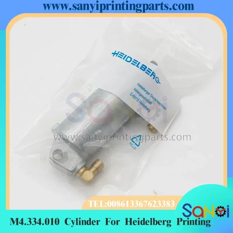 Envío gratis 1 Uds cilindro de tapón de aceite M4.334.010/02 para piezas de máquina de impresión Heidelberg SM52